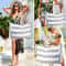 Striped Waterproof Foldable Beach Bag 4