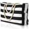 Striped Waterproof Foldable Beach Bag 9