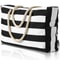 Striped Waterproof Foldable Beach Bag 9
