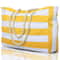 Striped Waterproof Foldable Beach Bag 11
