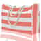 Striped Waterproof Foldable Beach Bag 7