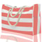 Striped Waterproof Foldable Beach Bag 7