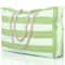 Striped Waterproof Foldable Beach Bag 13