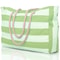 Striped Waterproof Foldable Beach Bag 13