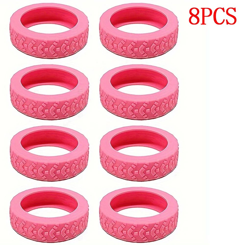Silicone Luggage Wheel Cover Set 8