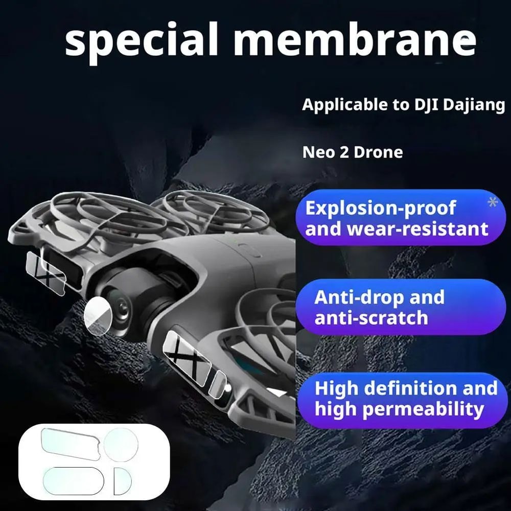 Tempered Glass Lens Protector For DJI Neo2 1