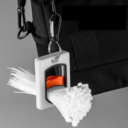 reusable fluorescent cable tie organizer