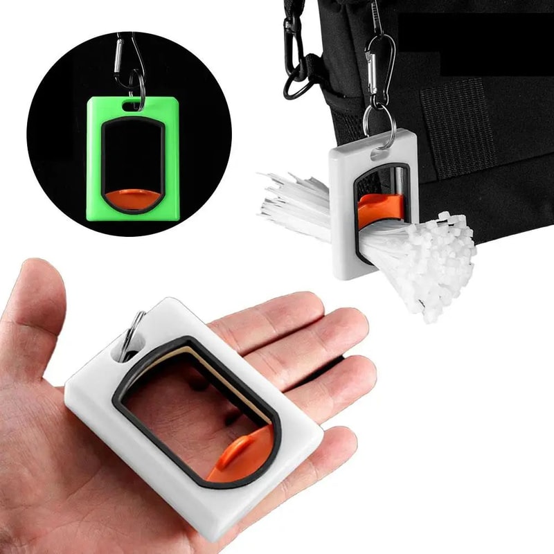 Reusable Fluorescent Cable Tie Organizer 2