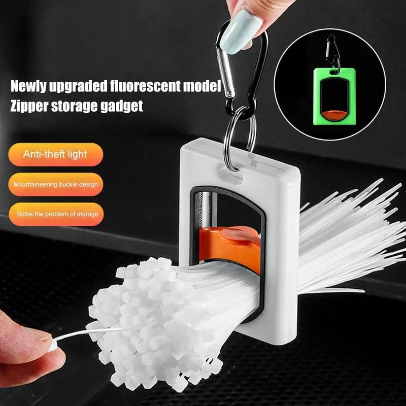 Reusable Fluorescent Cable Tie Organizer 6