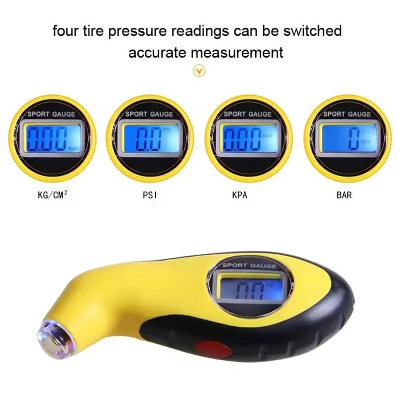 Digital Tire Pressure Gauge Meter 2