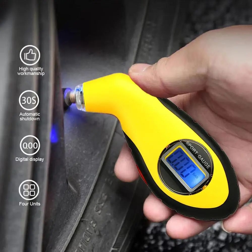 Digital Tire Pressure Gauge Meter 7