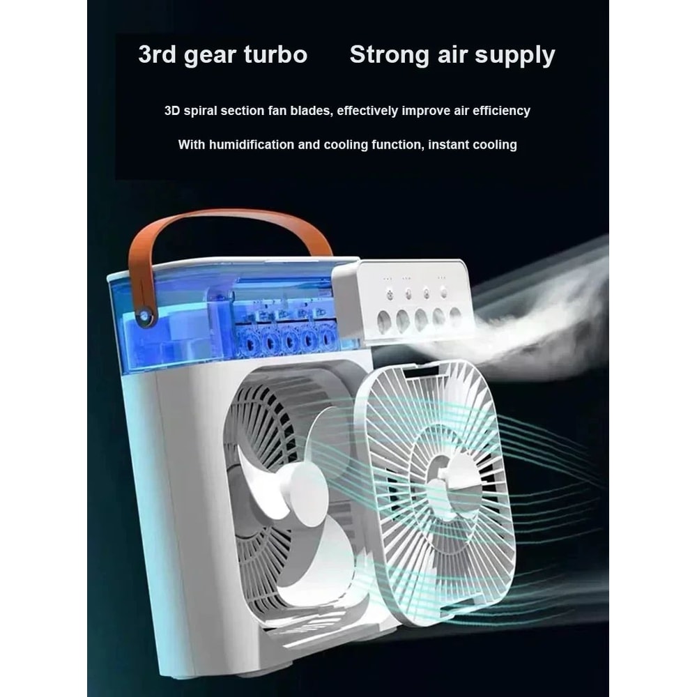 3 In 1 Mini Air Cooler Fan 6
