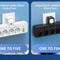 Multi Socket Wall Outlet With USB Ports 7