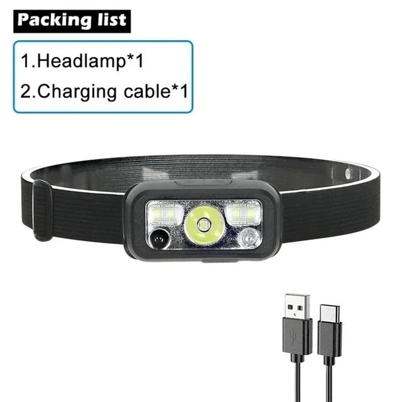 Rechargeable LED Sensor Headlamp 15
