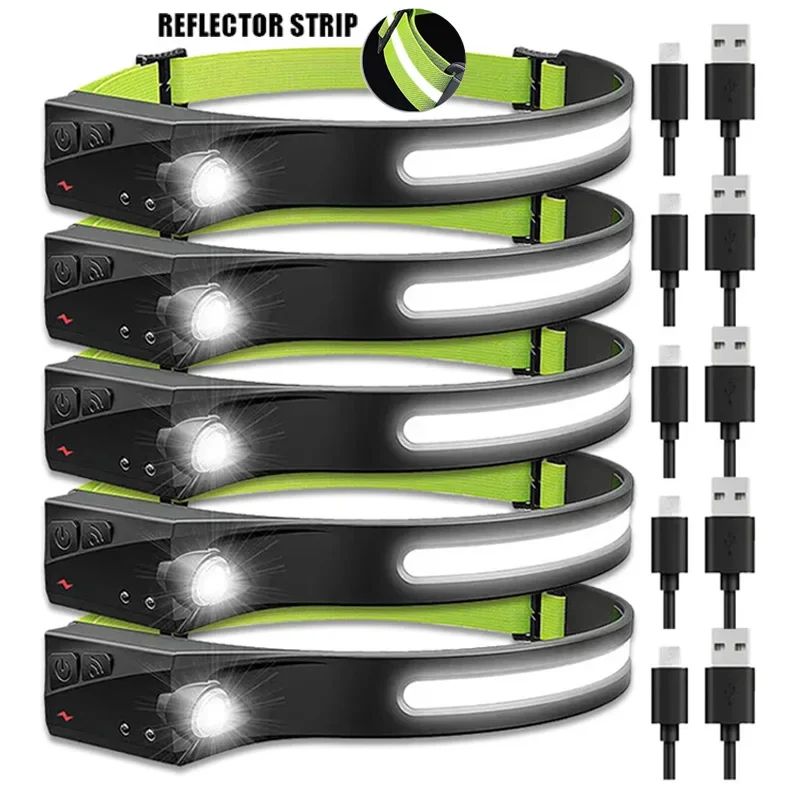 Rechargeable LED Sensor Headlamp 22