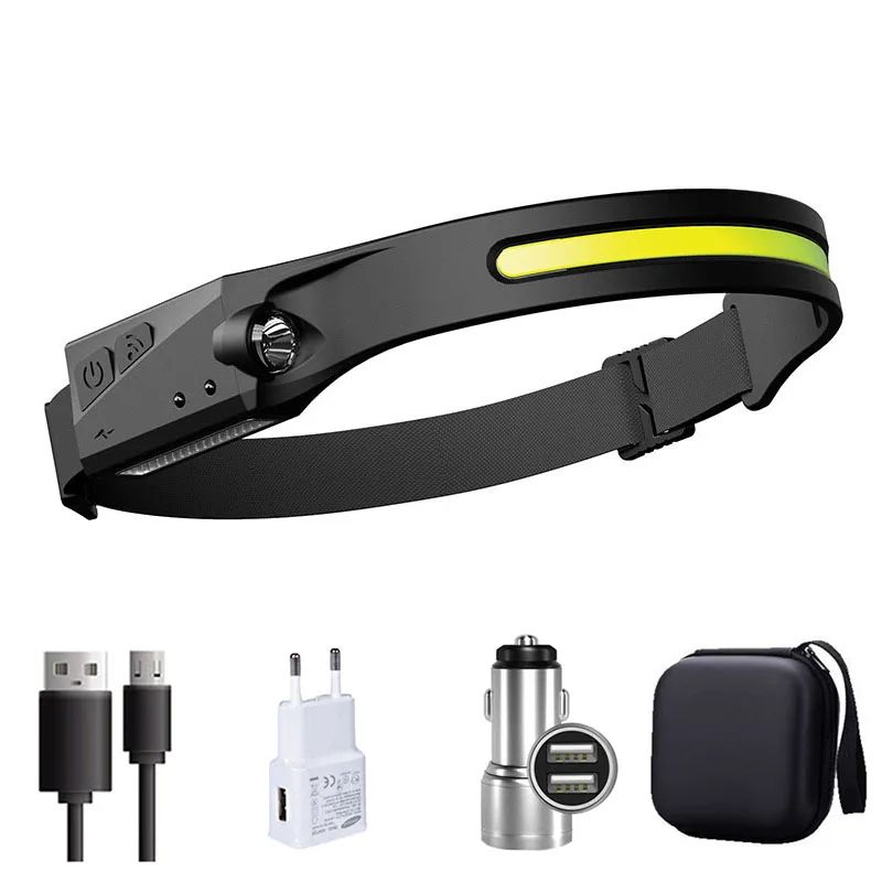 Rechargeable LED Sensor Headlamp 14