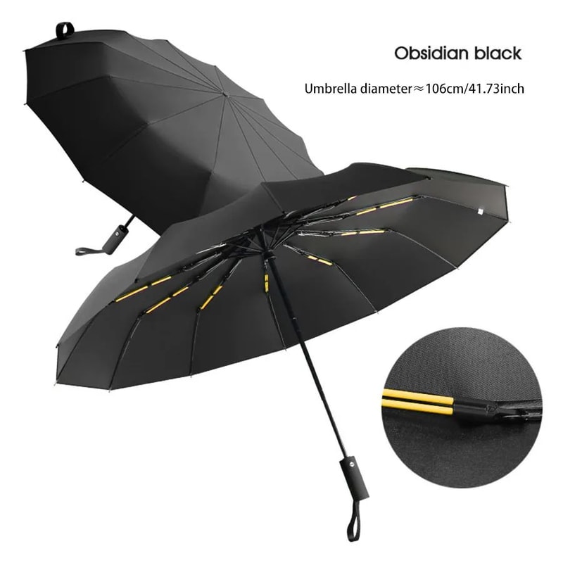 Reinforced Wind Resistant Business Umbrella 9