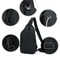 Men Nylon Crossbody Chest Bag 7