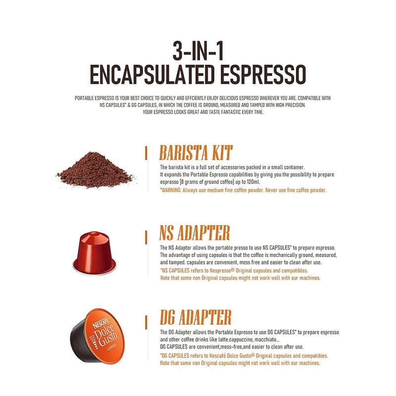 3 In 1 Portable Manual Espresso Maker 7