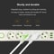 EU Power Strip With USB Charging Ports 2