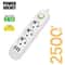 EU Power Strip With USB Charging Ports 6