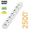 EU Power Strip With USB Charging Ports 10