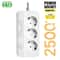 EU Power Strip With Individual Switches 7