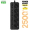EU Power Strip With Individual Switches 6