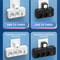 EU Power Strip With USB Charger And Separate Switches 11