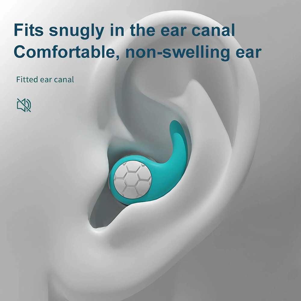 Soft Silicone NoiseCanceling Earplugs 3