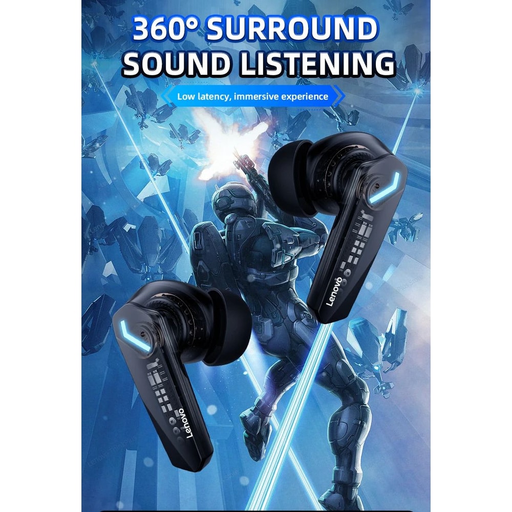 Lenovo GM2 Pro Wireless Gaming Earbuds 8
