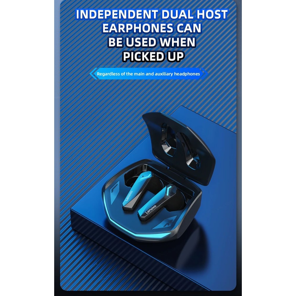 Lenovo GM2 Pro Wireless Gaming Earbuds 12