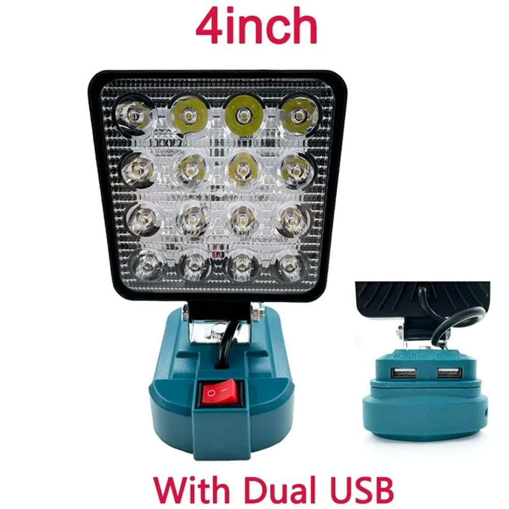 Cordless LED Work Light For Makita 9