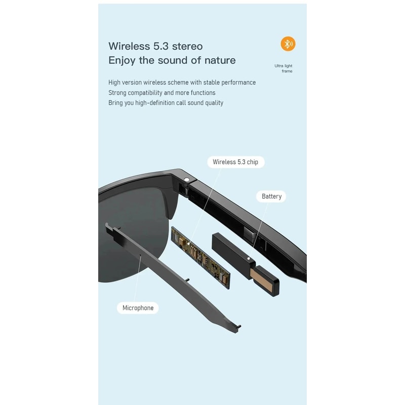 Bluetooth Smart Audio Sunglasses 10