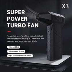 mini turbo powerful air blower