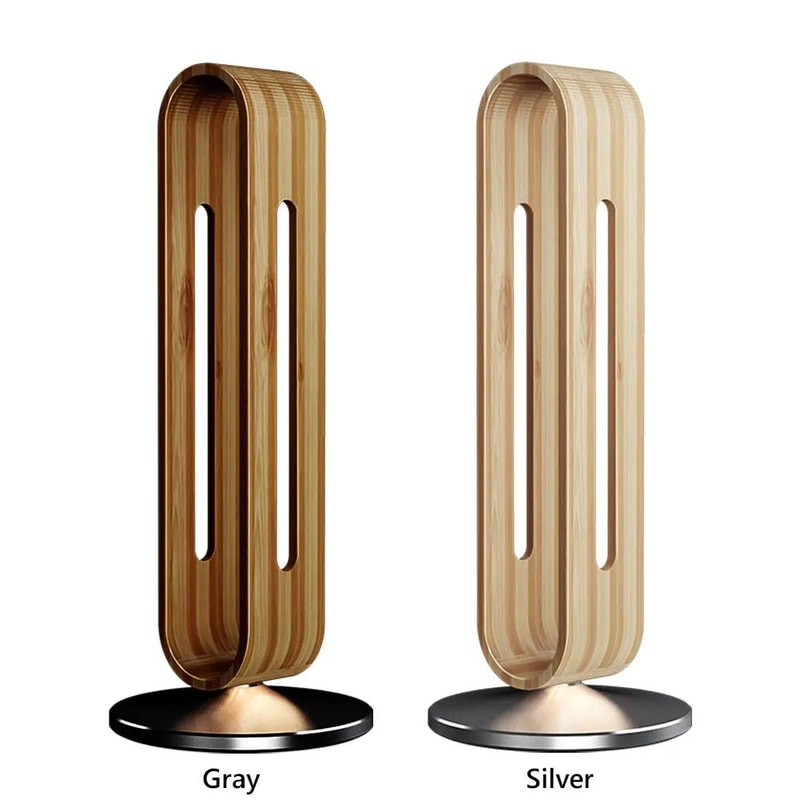 Bamboo Aluminum Headphone Stand 6