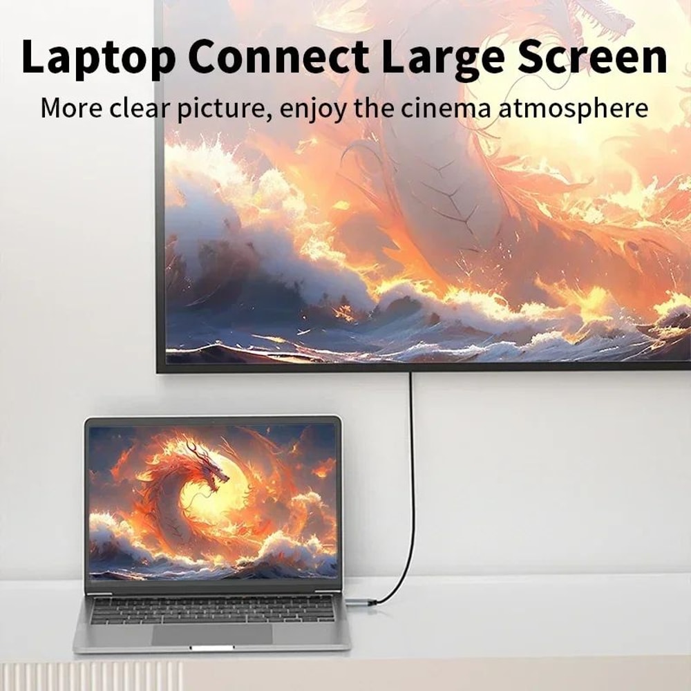 Unnlink DisplayPort To HDMI 4K Cable 2