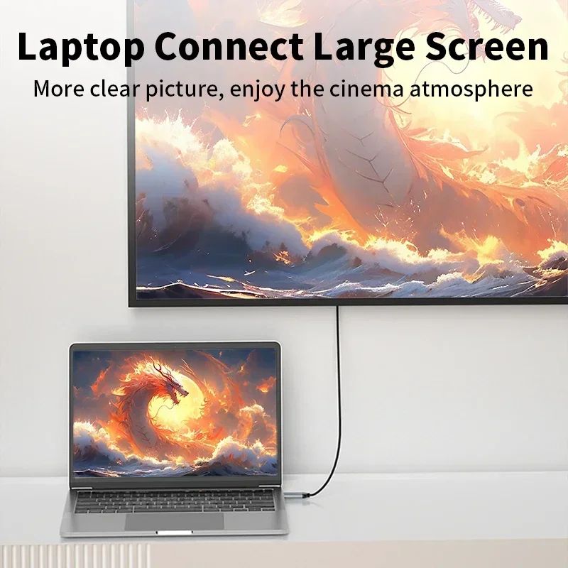 Unnlink DisplayPort To HDMI 4K Cable 2