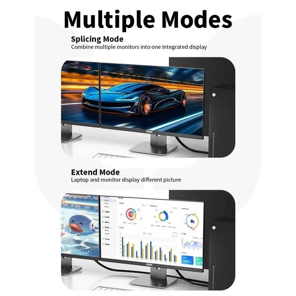 Unnlink DisplayPort To HDMI 4K Cable 4