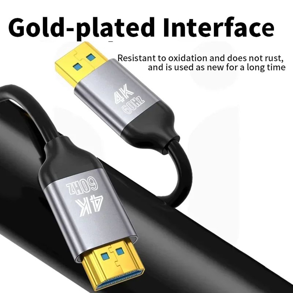 Unnlink DisplayPort To HDMI 4K Cable 5