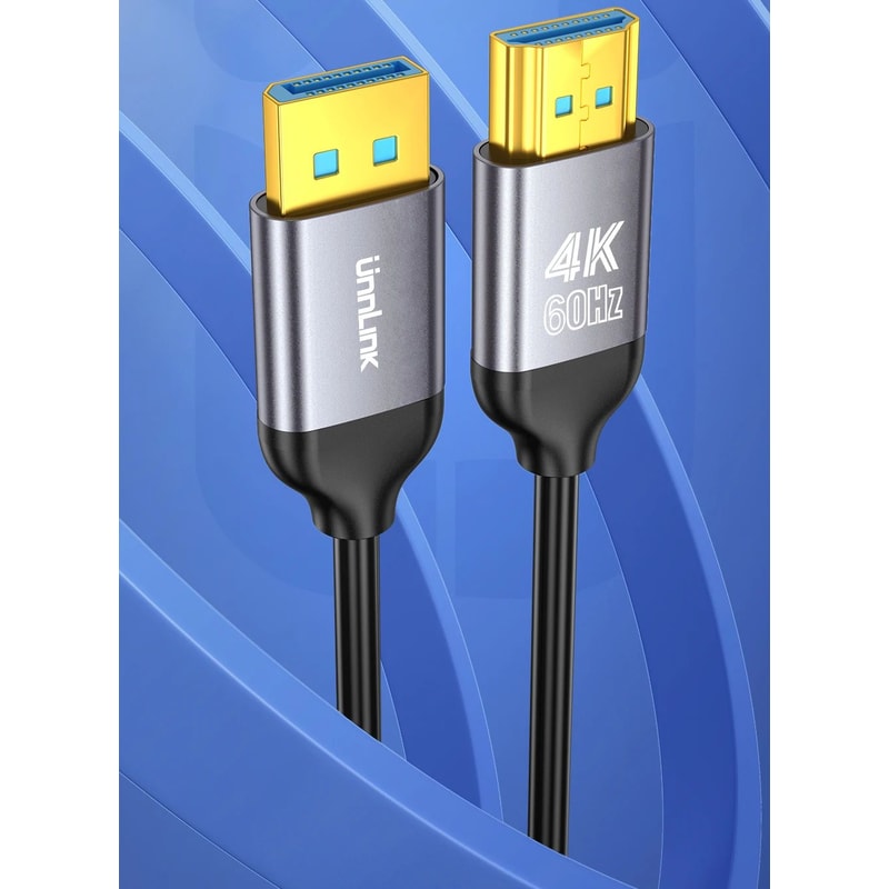 Unnlink DisplayPort To HDMI 4K Cable 8