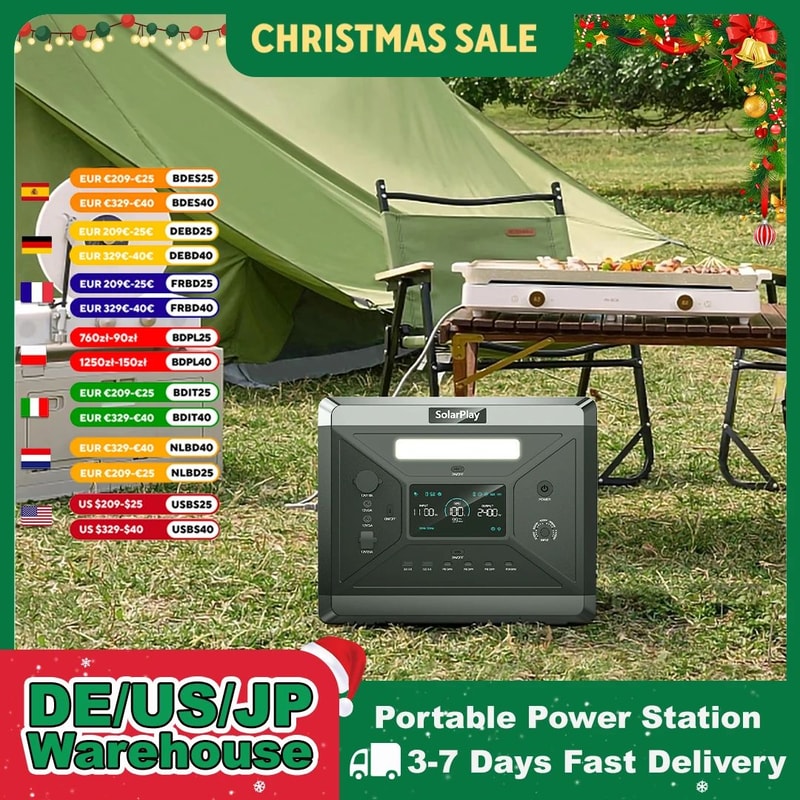 SOLARPLAY Q2501 Portable Power Station 0