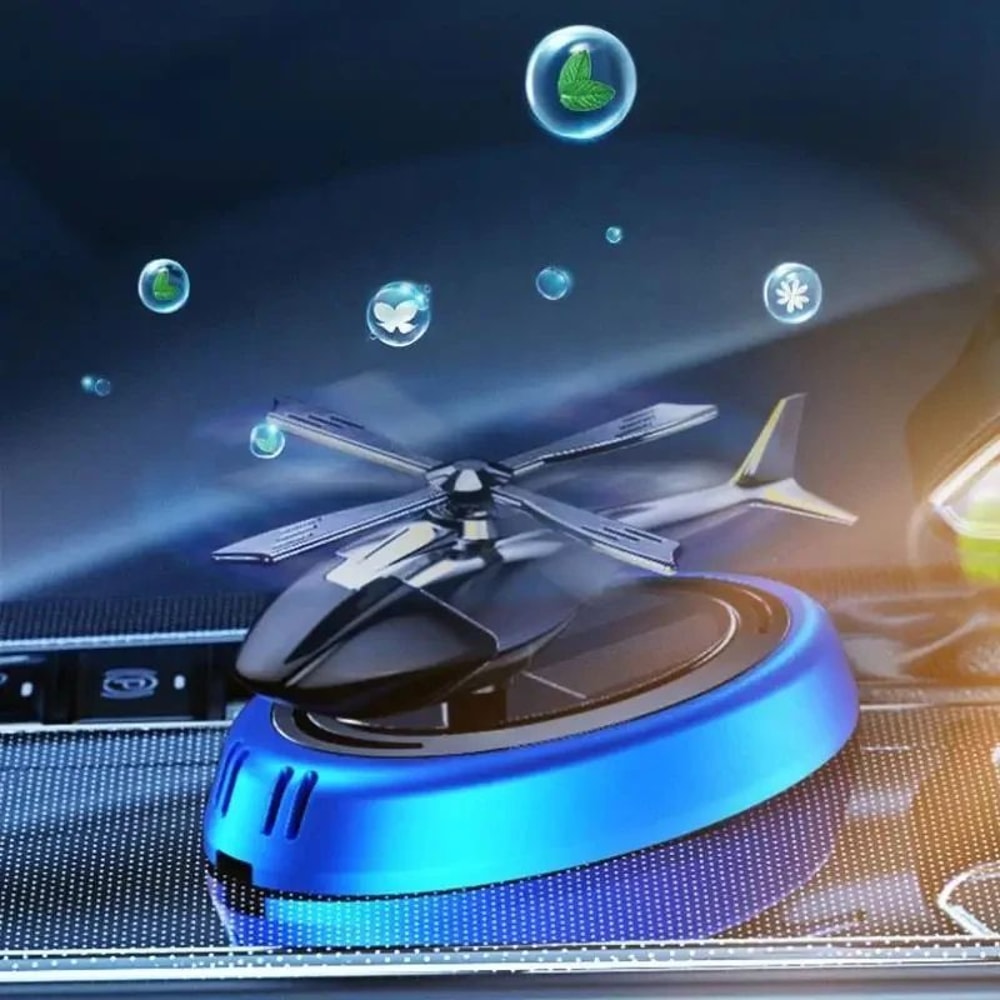 Solar Powered Aircraft Car Ornament 3