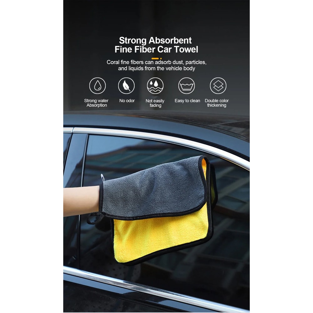 Premium Microfiber Car Wash Towel 6