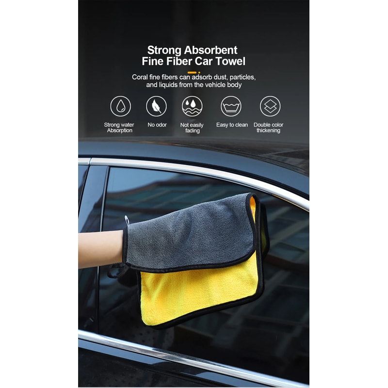 Premium Microfiber Car Wash Towel 6