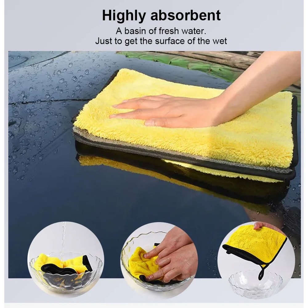Premium Microfiber Car Wash Towel 7