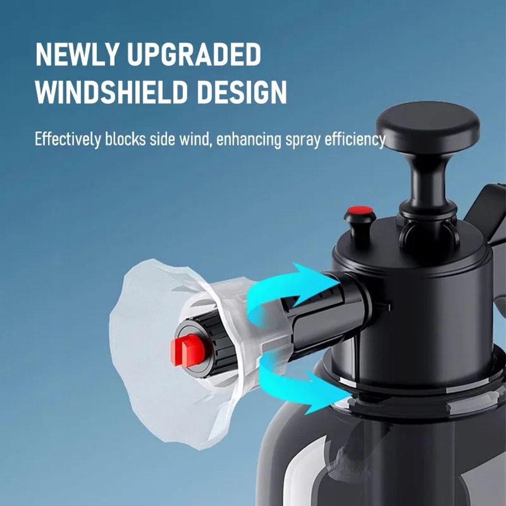 2L Hand Pump Foam Sprayer Bottle 2