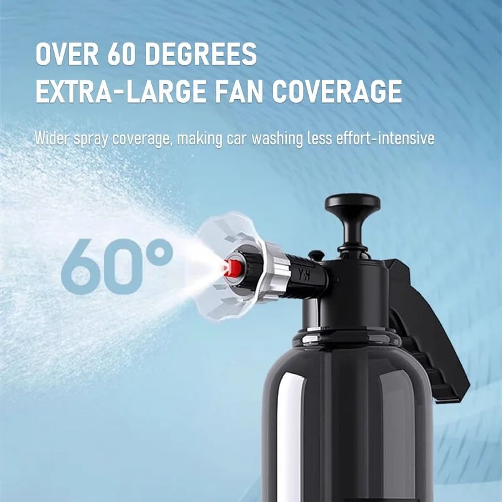 2L Hand Pump Foam Sprayer Bottle 3