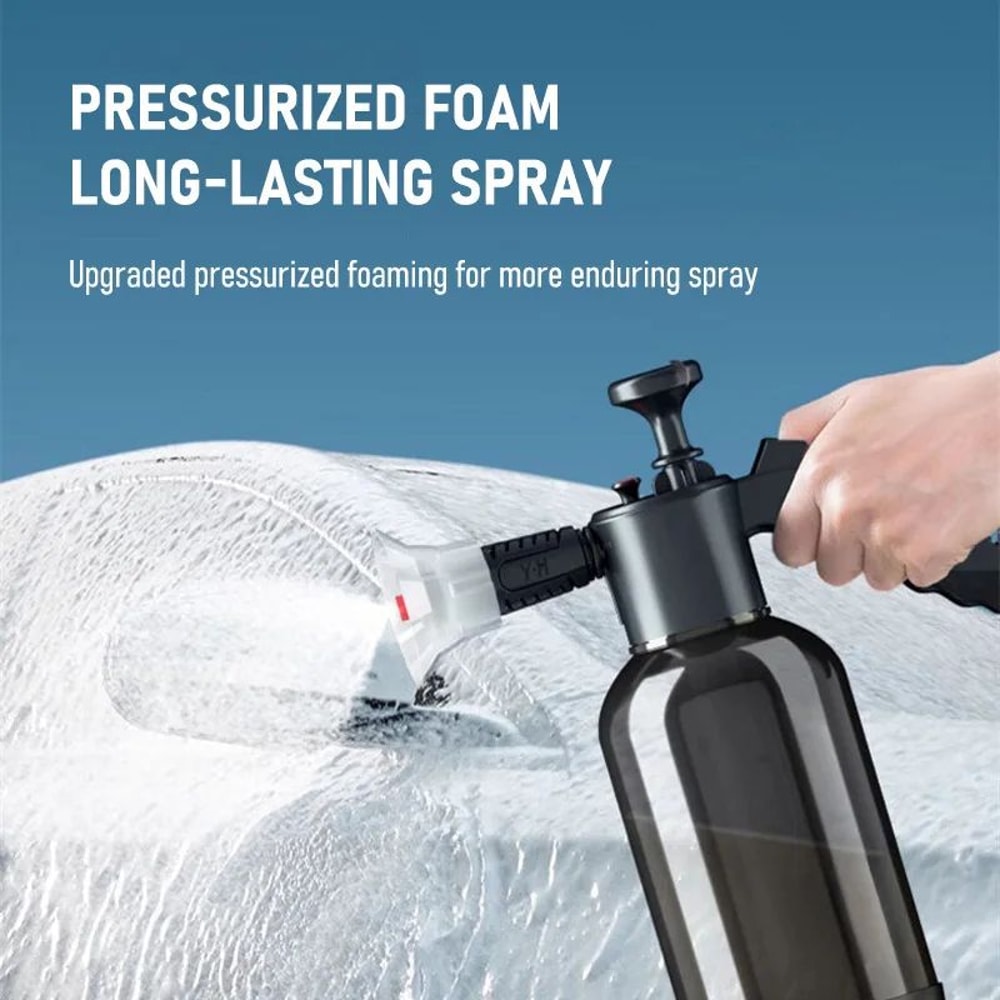 2L Hand Pump Foam Sprayer Bottle 4