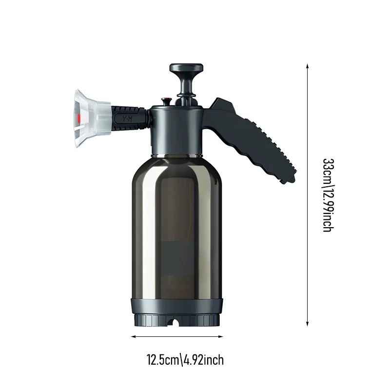 2L Hand Pump Foam Sprayer Bottle 9